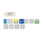 Οριζόντιος καταψύκτης CG 509A με συρόμενα γυάλινα καπάκια 500lt 1540X55X85ENERGY CLASS  D